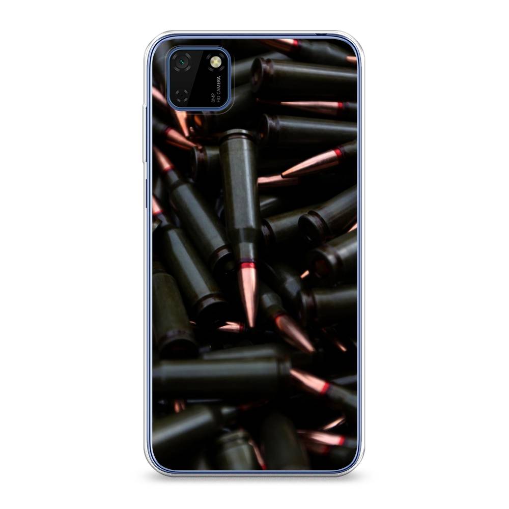 

Чехол Awog на Huawei Y5p "Пули черные", Черный, 6103750-5