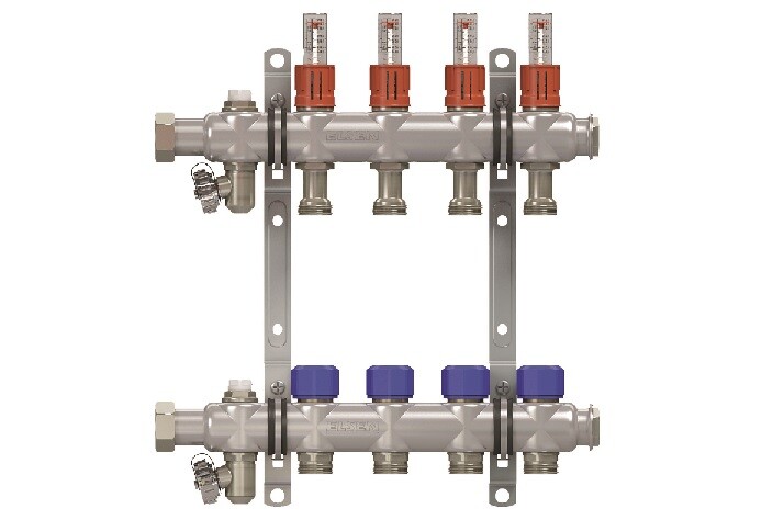 Распределительные коллекторы и гребёнки для систем отопления и водоснабжения ELSEN EMi03.1