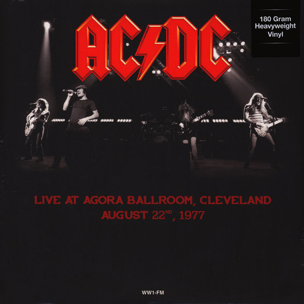 AC/DC Live At Agora Ballroom, Cleveland, August 22, 1977, LP