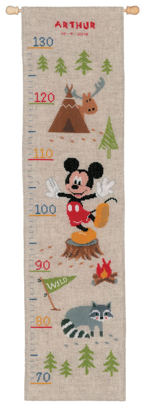 

Набор для вышивания ростомера "Приключения в Диснее", арт.PN 0167666