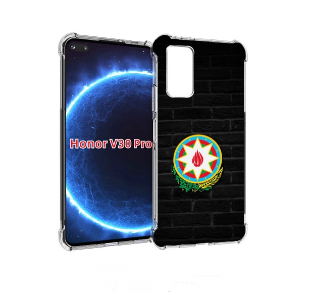 

Чехол бампер MyPads герб азербаиджана для Honor V30 Pro, Прозрачный, Tocco