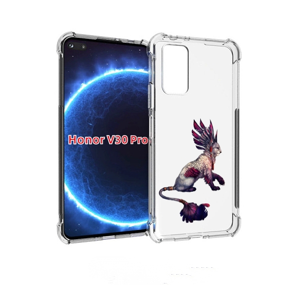 

Чехол бампер MyPads волшебная-пума для Honor V30 Pro, Прозрачный, Tocco