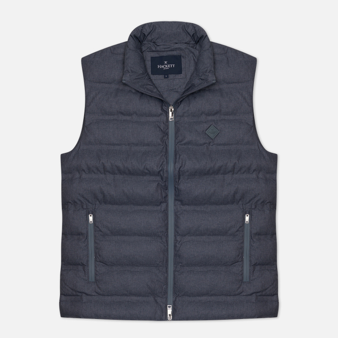 фото Утепленный жилет мужской hackett hm402784-5mp серый m
