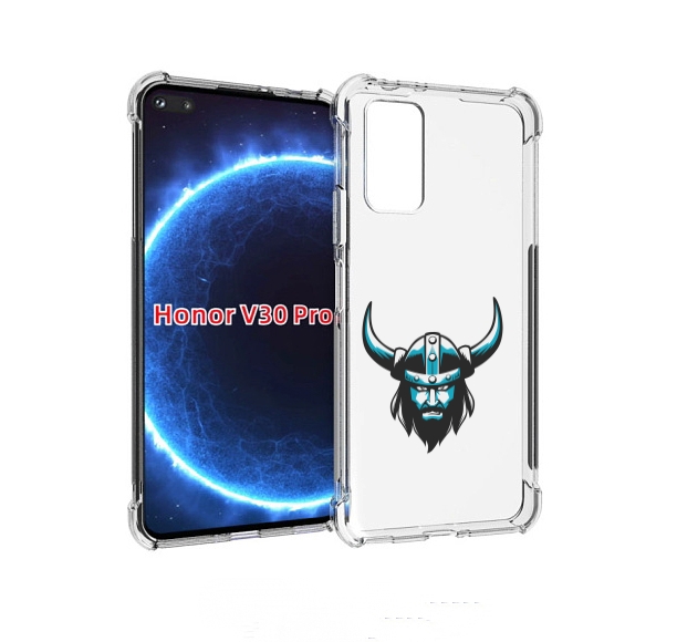 

Чехол бампер MyPads викинг для Honor V30 Pro, Прозрачный, Tocco