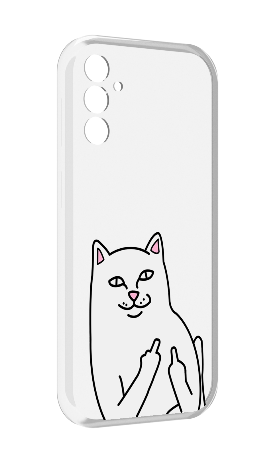 

Чехол MyPads котяра для Samsung Galaxy M13, Прозрачный, Tocco