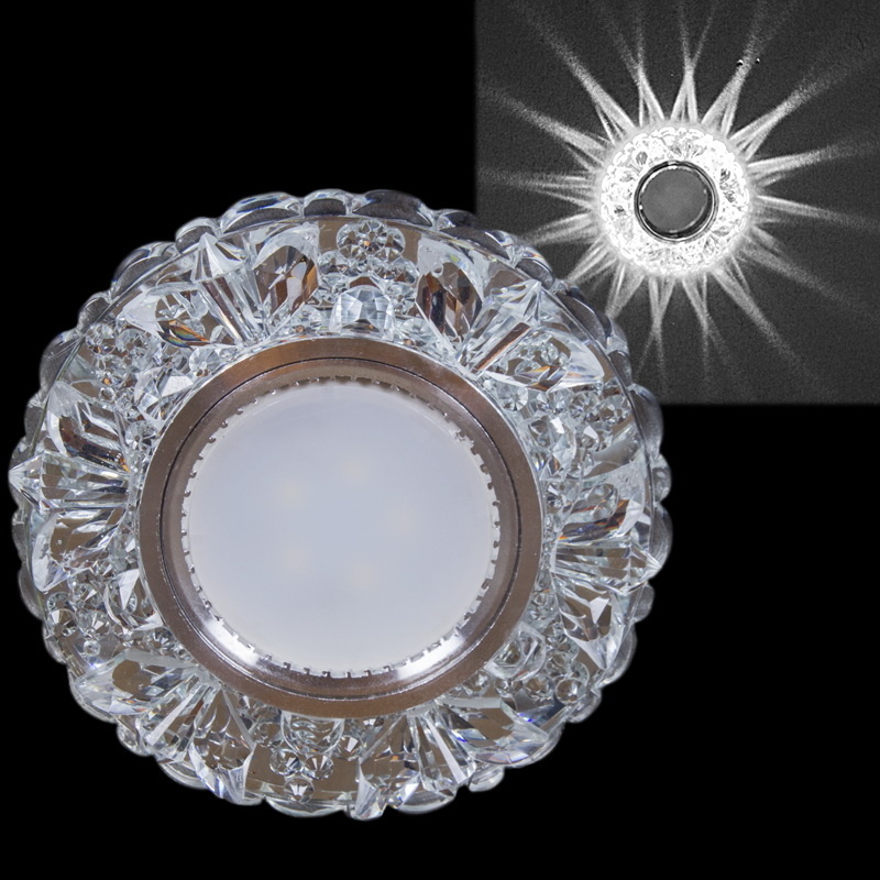 

Встраиваемый светильник Reluce 42204-9.0-001PL MR16+LED3W CL, 42204