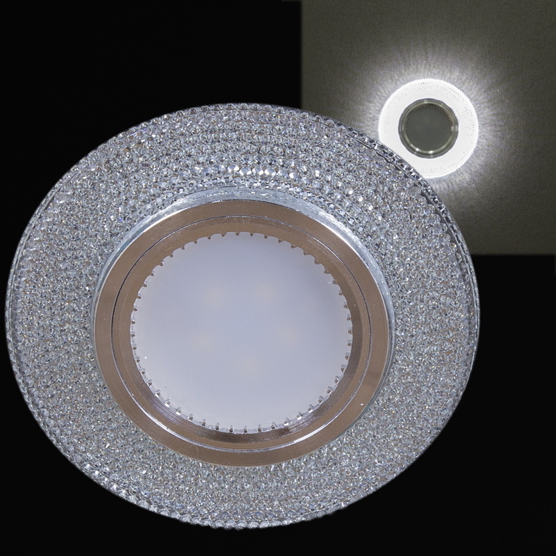 

Встраиваемый светильник Reluce 14350-9.0-001LD MR16+LED3W WT, 14350
