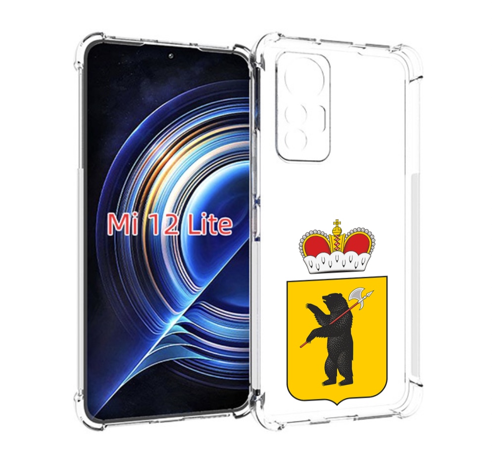 

Чехол MyPads герб-ярославская-область для Xiaomi 12 Lite, Прозрачный, Tocco
