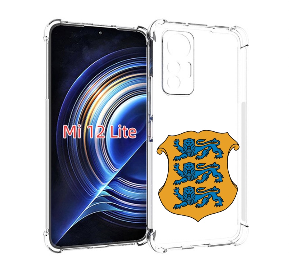 

Чехол MyPads герб-эстонии для Xiaomi 12 Lite, Прозрачный, Tocco