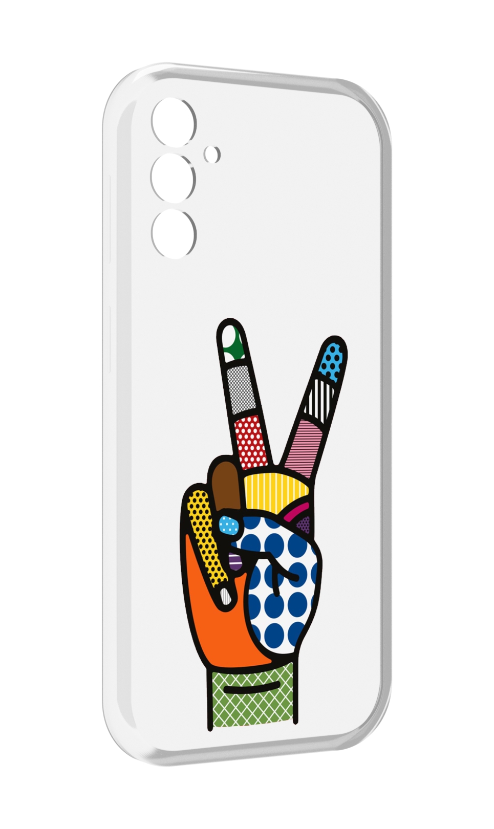 

Чехол MyPads йоу пальчики для Samsung Galaxy M13, Прозрачный, Tocco