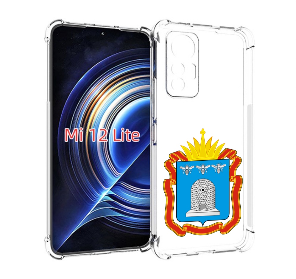

Чехол MyPads герб-тамбовская-область для Xiaomi 12 Lite, Прозрачный, Tocco