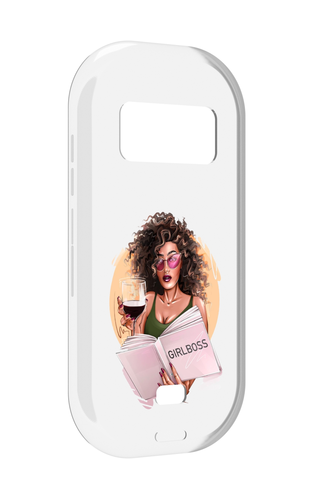 

Чехол MyPads Girlboss with wine_ Etsy женский для Ulefone 15, Прозрачный, Tocco