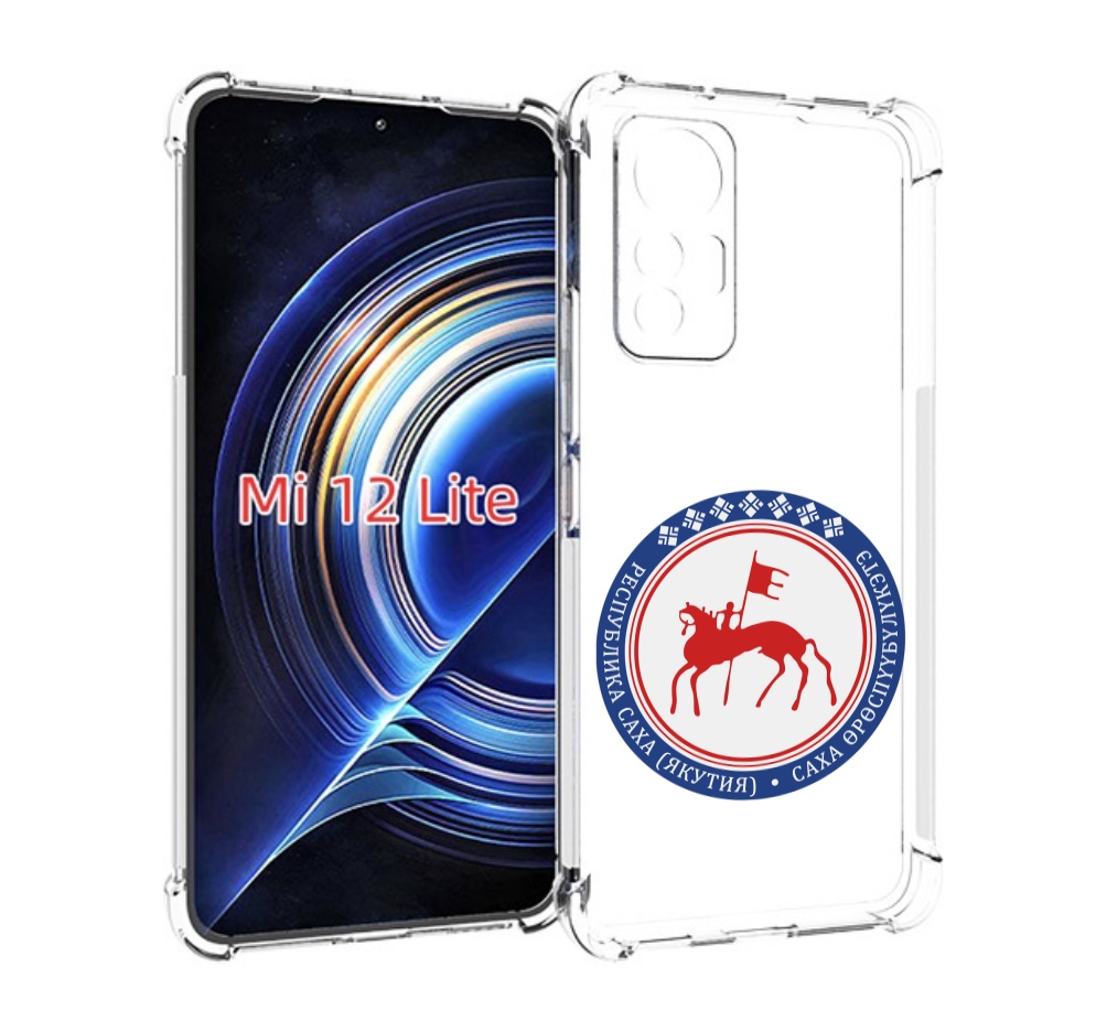 

Чехол MyPads герб-саха-якутия для Xiaomi 12 Lite, Прозрачный, Tocco