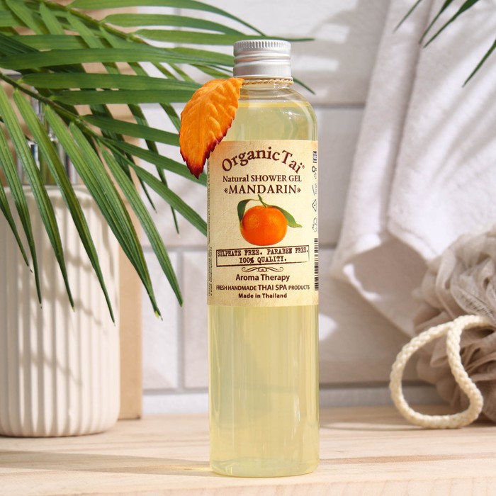 

Гель для душа Organic Tai "Манадарин" натуральный 260 мл, Organic Tai Натуральный