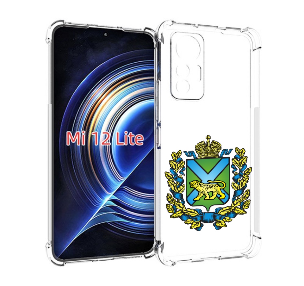 

Чехол MyPads герб-приморскии-краи для Xiaomi 12 Lite, Прозрачный, Tocco