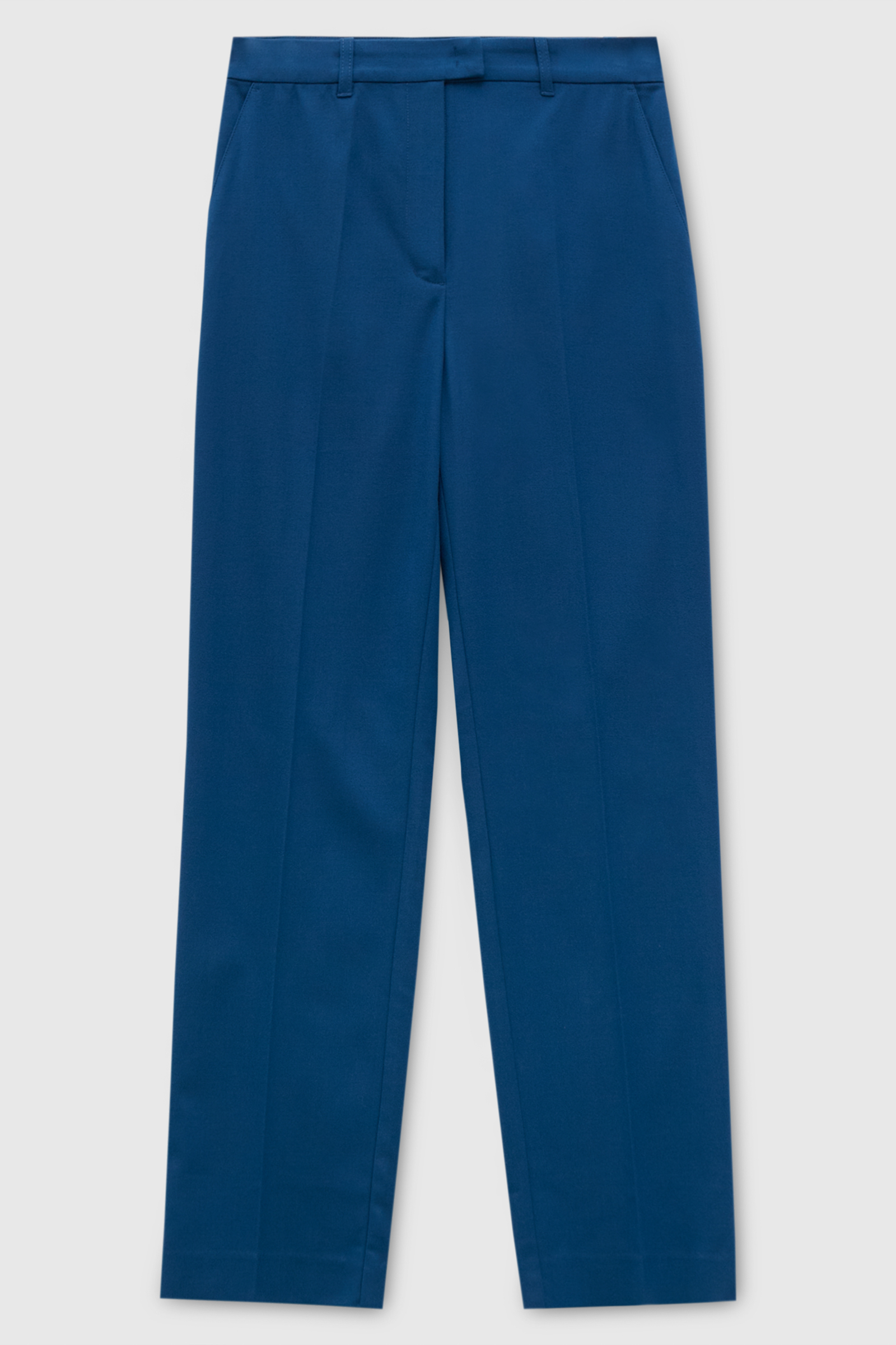 

Брюки женские Finn Flare FAC11071 синие XL, Синий, FAC11071