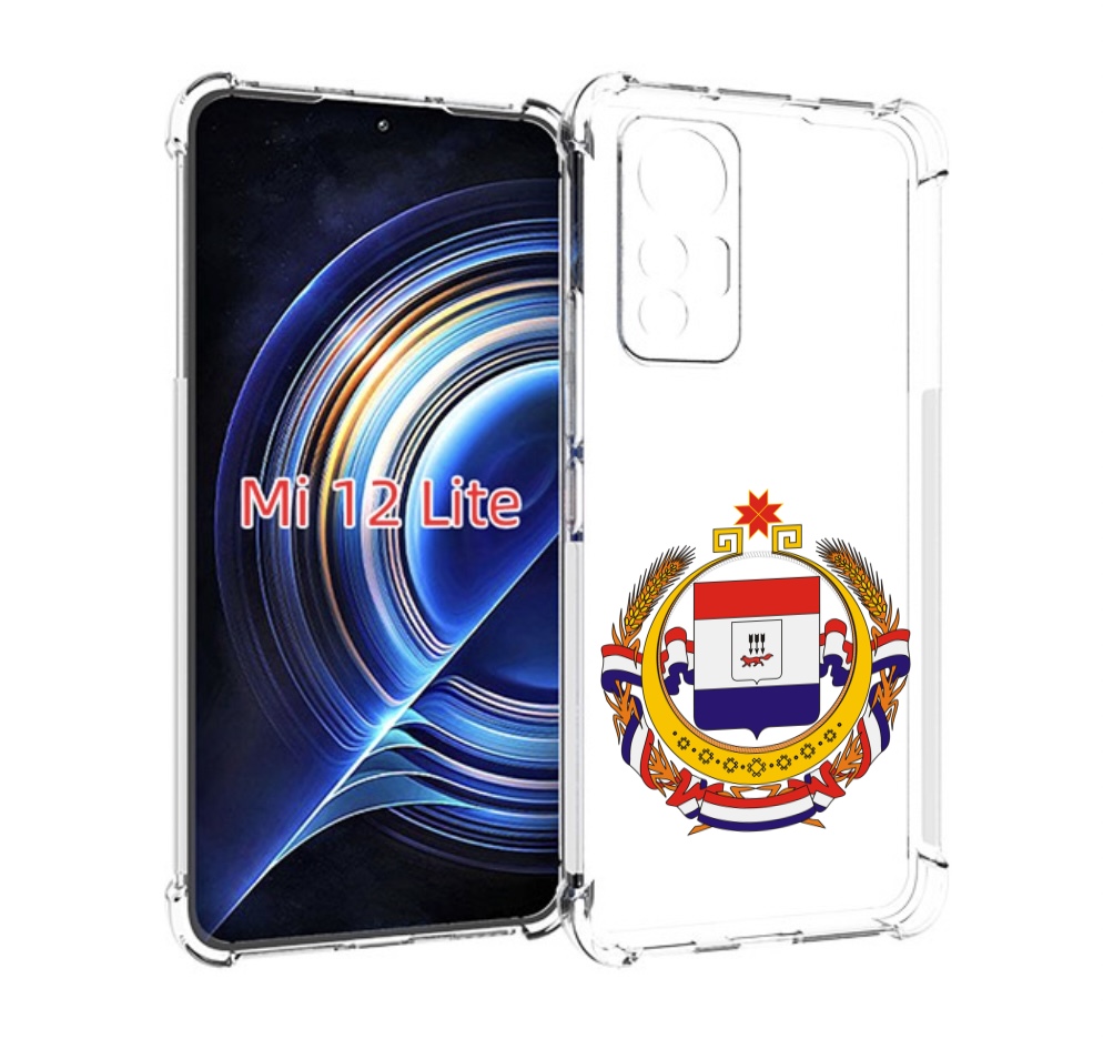 

Чехол MyPads герб-мордовия-саранск для Xiaomi 12 Lite, Прозрачный, Tocco