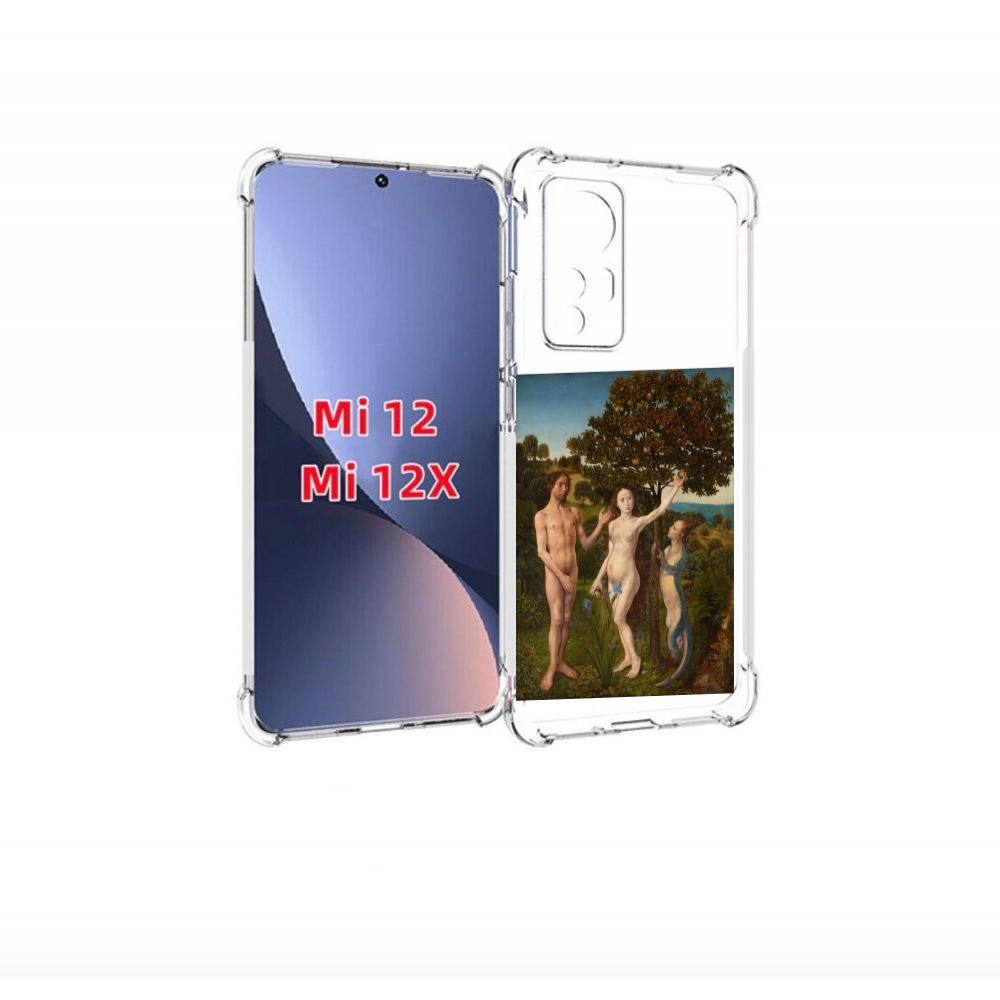 

Чехол бампер MyPads грехопадение для Xiaomi 12., Прозрачный, Tocco