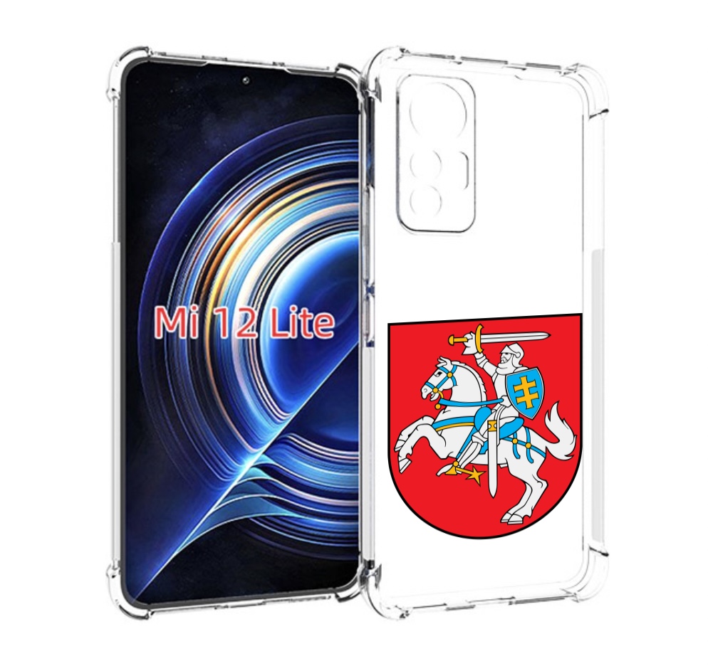 

Чехол MyPads герб-литва для Xiaomi 12 Lite, Прозрачный, Tocco