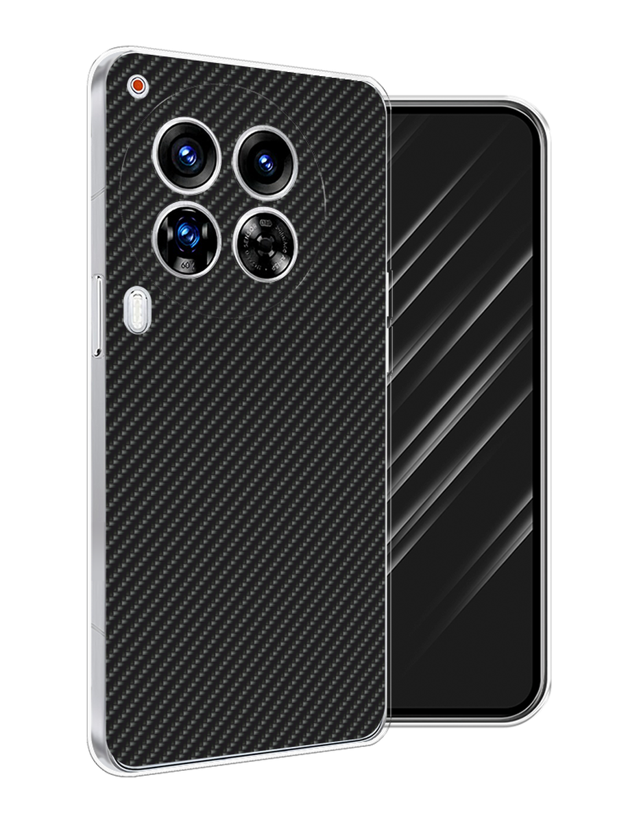 

Чехол Awog на Tecno Camon 30 Premier "Черный карбон", 305450-1