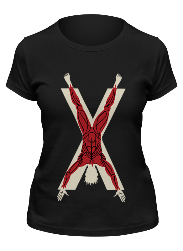 

Футболка женская Printio Болтоны черная 2XL, Болтоны