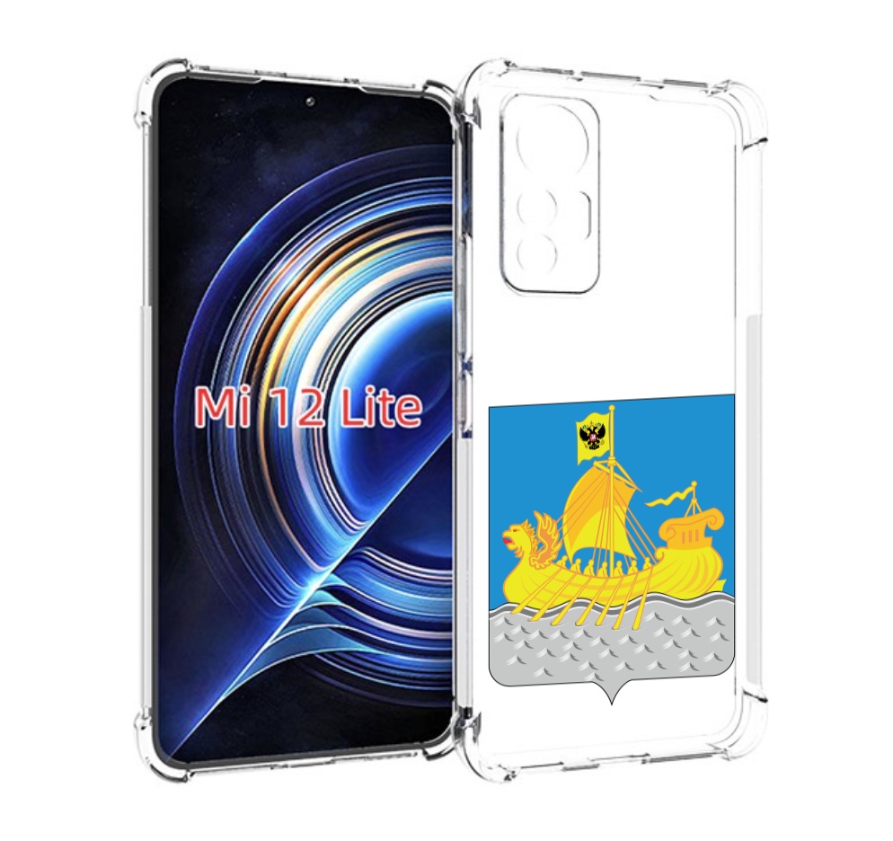 

Чехол MyPads герб-косромская-область для Xiaomi 12 Lite, Прозрачный, Tocco