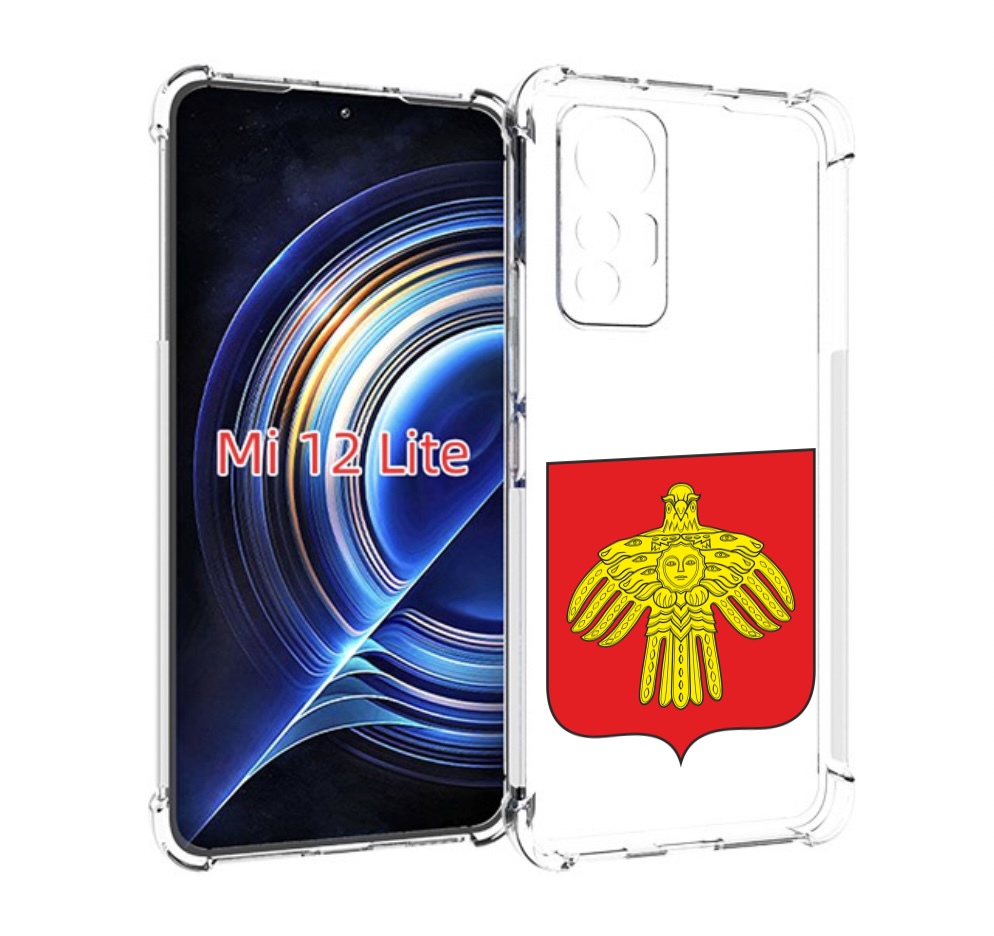 

Чехол MyPads герб-коми-сыктывкар для Xiaomi 12 Lite, Прозрачный, Tocco