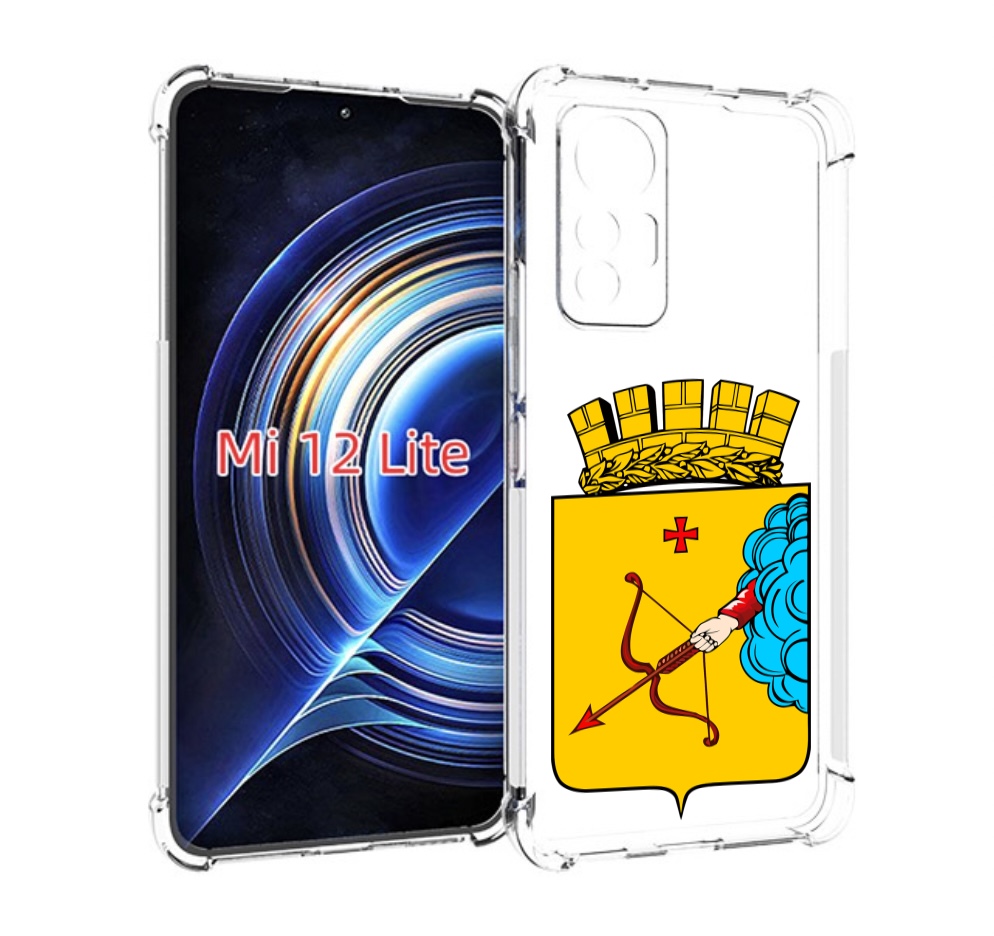 

Чехол MyPads герб-кировская-область для Xiaomi 12 Lite, Прозрачный, Tocco