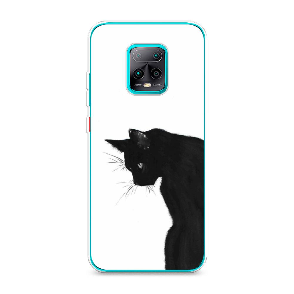 

Чехол Awog на Xiaomi Redmi 10X Pro 5G "Black cat", Разноцветный, 38650-1