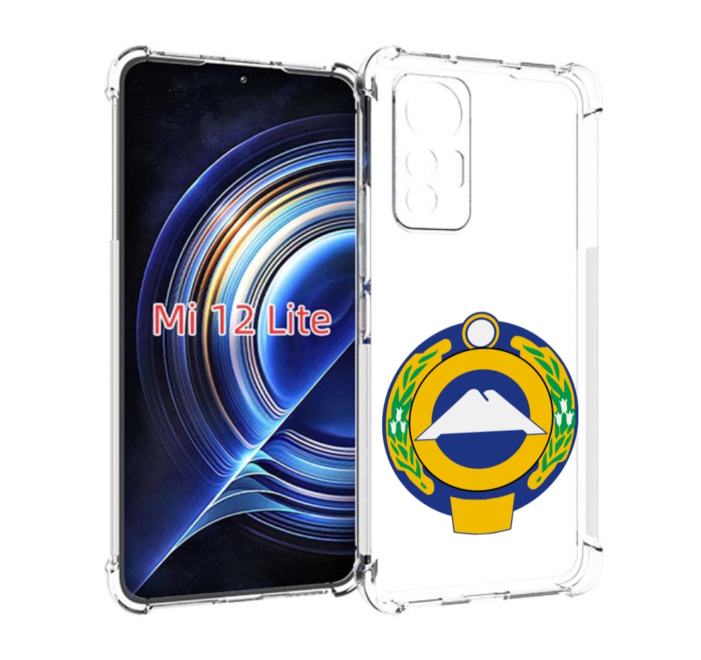 

Чехол MyPads герб-карачаево-черкессия для Xiaomi 12 Lite, Прозрачный, Tocco