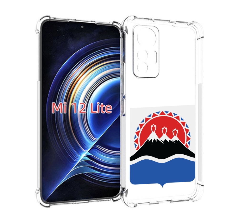 

Чехол MyPads герб-камчатскии-краи для Xiaomi 12 Lite, Прозрачный, Tocco