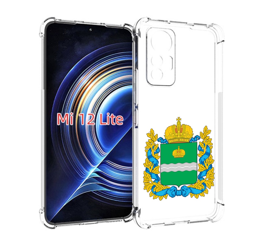 

Чехол MyPads герб-калужскои-области для Xiaomi 12 Lite, Прозрачный, Tocco