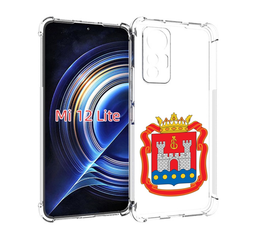 

Чехол MyPads герб-калининградская-область для Xiaomi 12 Lite, Прозрачный, Tocco