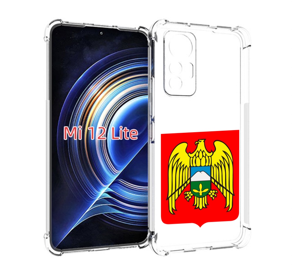 

Чехол MyPads герб-кабардино-балкария-нальчик для Xiaomi 12 Lite, Прозрачный, Tocco