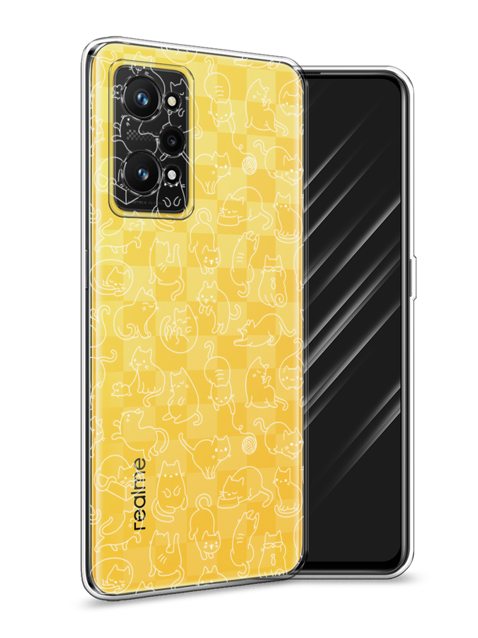 

Чехол Awog на Realme GT Neo 3T "Шкодливые котики", Разноцветный, 2510750-2