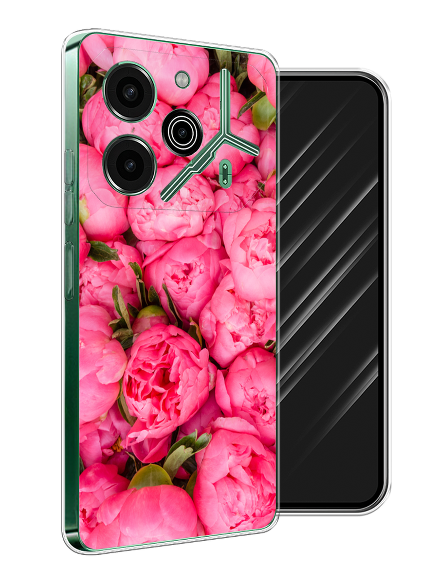 

Чехол Awog на Tecno Pova 6 Pro 5G "Прекрасные пионы", Разноцветный, 305250-1