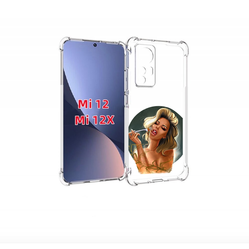 

Чехол бампер MyPads голодная-девушка-модель женский для Xiaomi 1, Прозрачный, Tocco