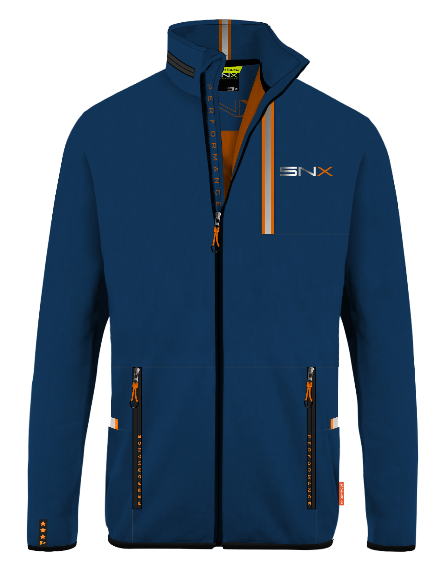 Куртка мужская Scuola Nautica Italiana 132909 синяя L