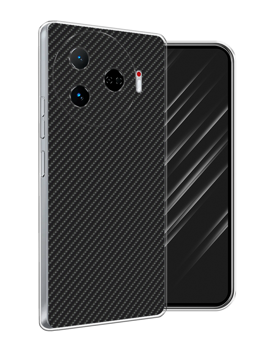 

Чехол Awog на Tecno Camon 30 Pro 5G "Черный карбон", 305150-1