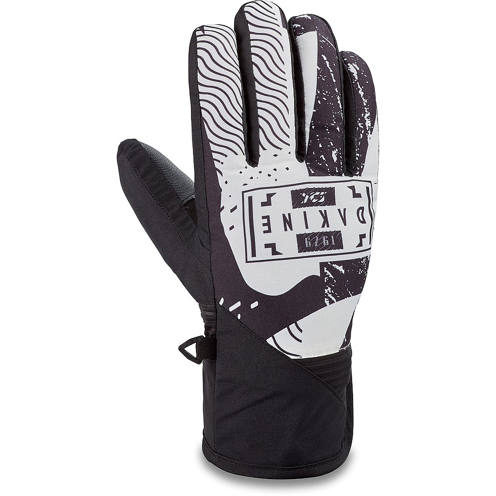 фото Перчатки горные dakine crossfire glove black/white (us:s)