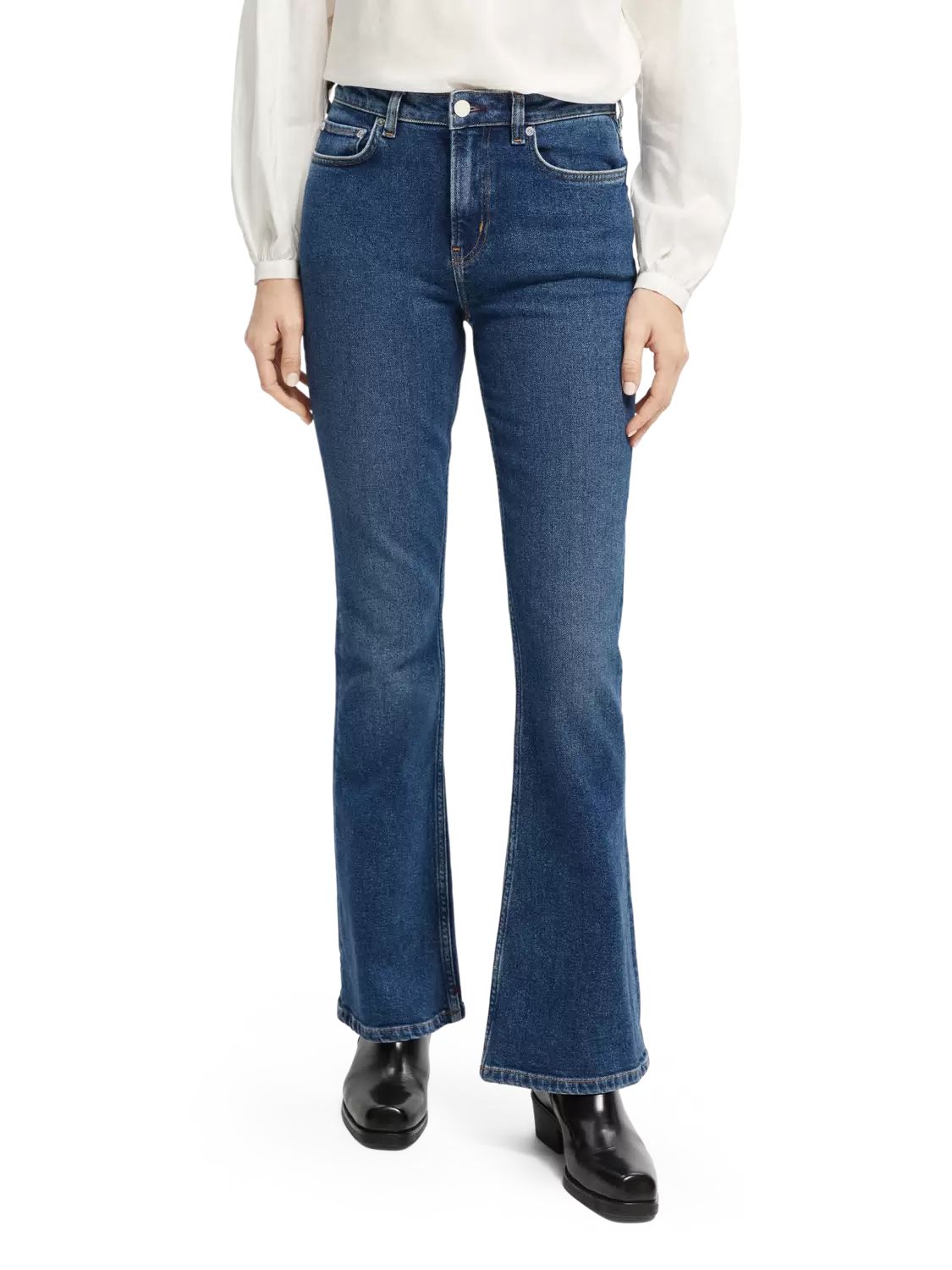 

Джинсы женские Scotch & Soda 167050/5027 синие W28/L32, Синий, 167050/5027