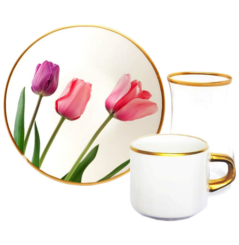 

Набор чайно-кофейный на 6 персон 18 предметов Toygar "Tulip" / 285511, Tulip