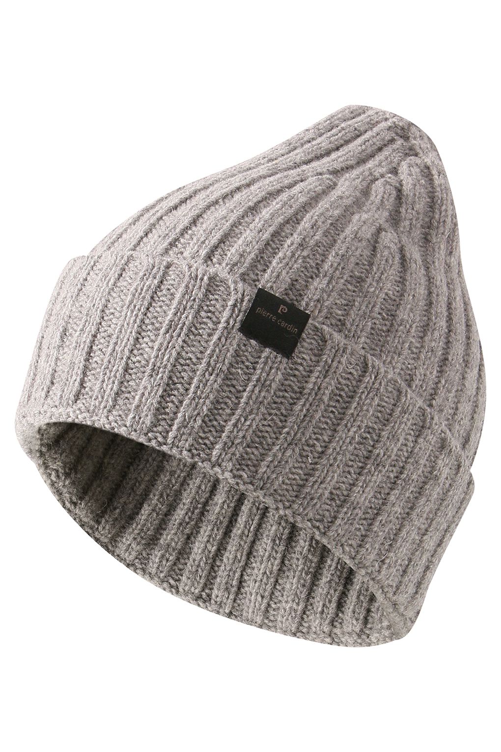 

Шапка бини мужская Pierre Cardin 9676, серый, 9676