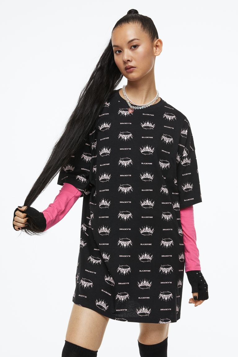 

Ночная сорочка женская H&M 1121608002 черная XS (доставка из-за рубежа), 1121608002