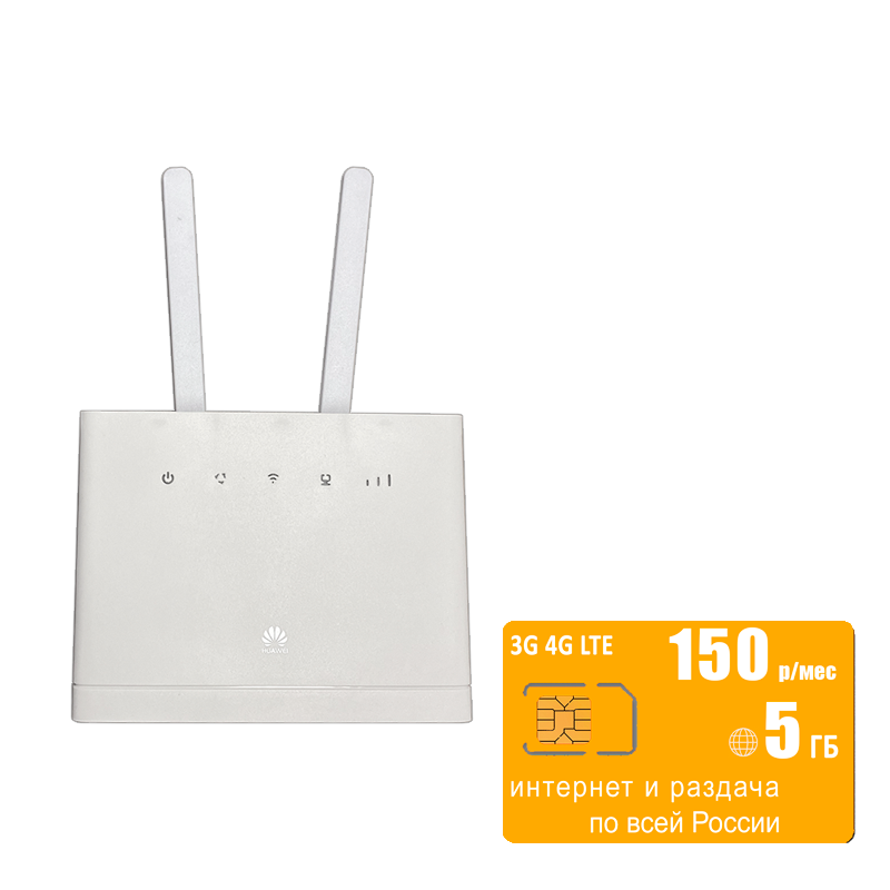 

Wi-Fi роутер Huawei B315s-22 (router-b315white-bee-5gb-SG-sb), B315s-22