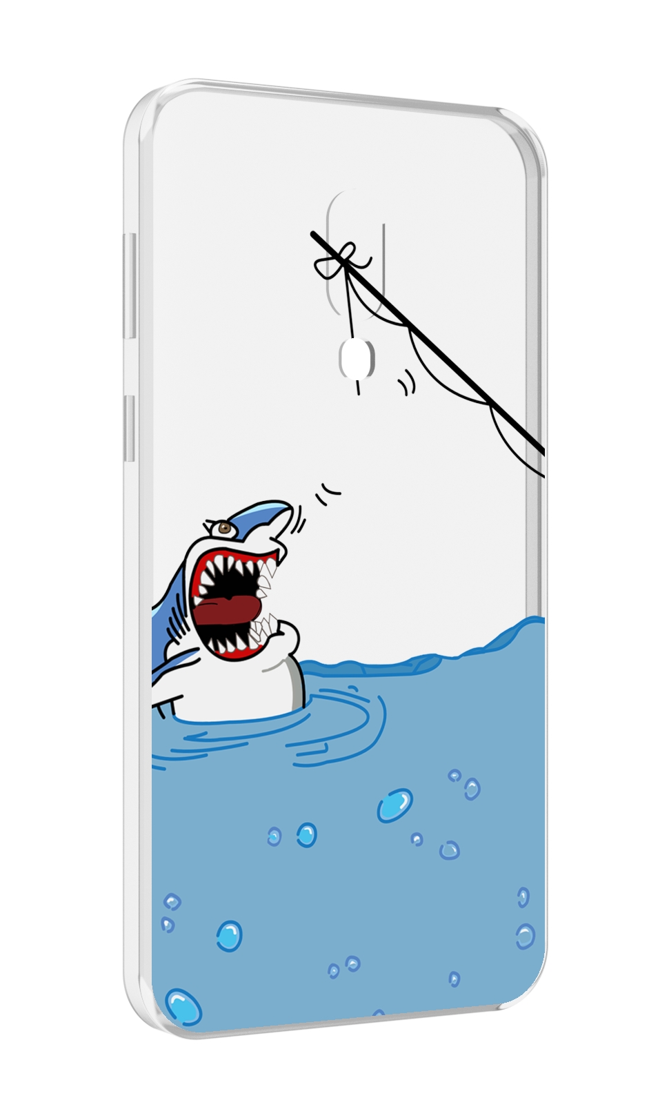 

Чехол MyPads акула-рисунок для Meizu 16 Plus / 16th Plus, Прозрачный, Tocco