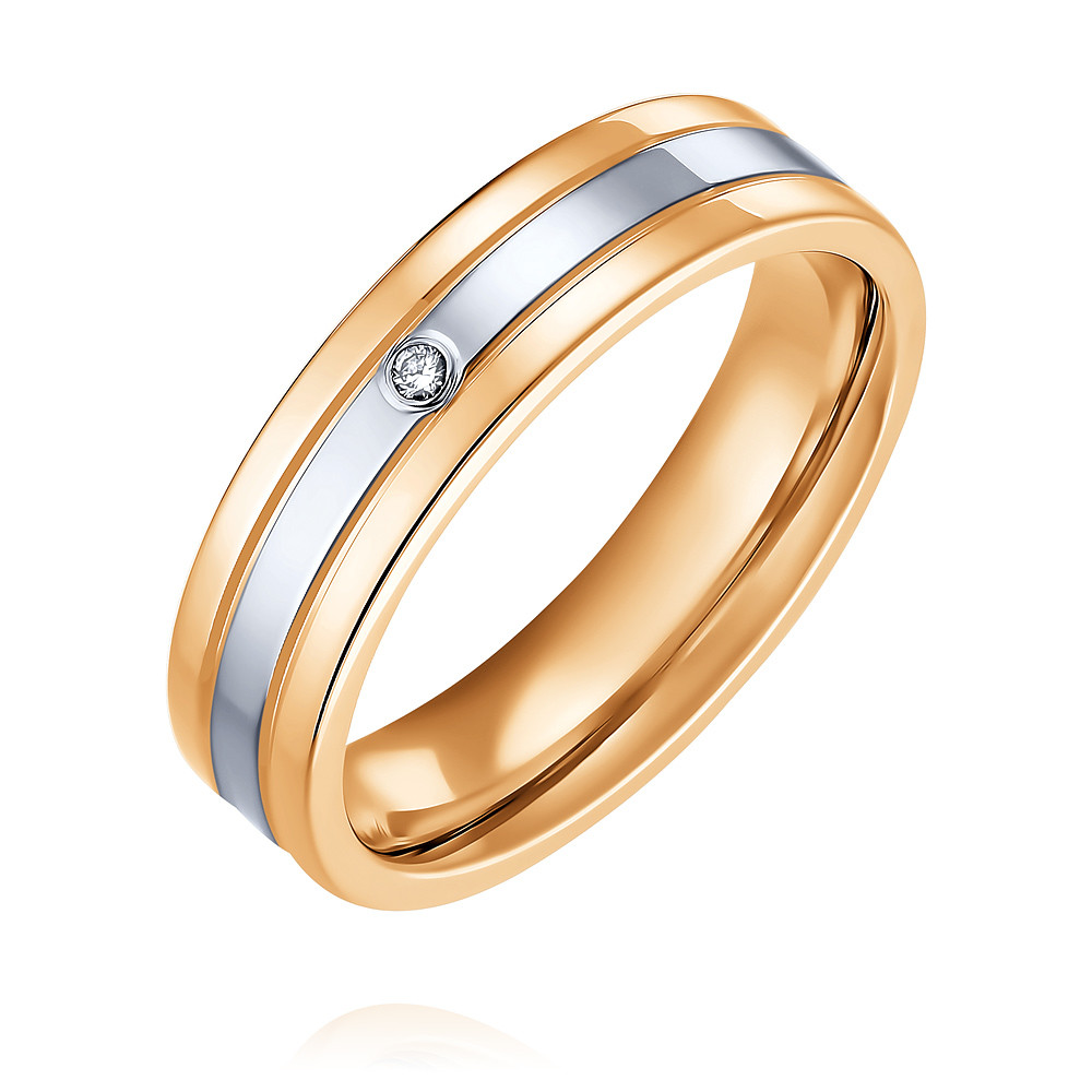 

Кольцо из золота р.  ADAMAS 1254554/01-А50Д-41, бриллиант, 1254554/01-А50Д-41