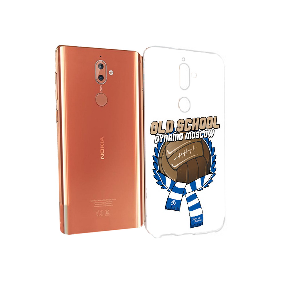 

Чехол MyPads Tocco для Nokia 9 ФК Динамо олд скул (PT126479.94.176), Прозрачный, Tocco