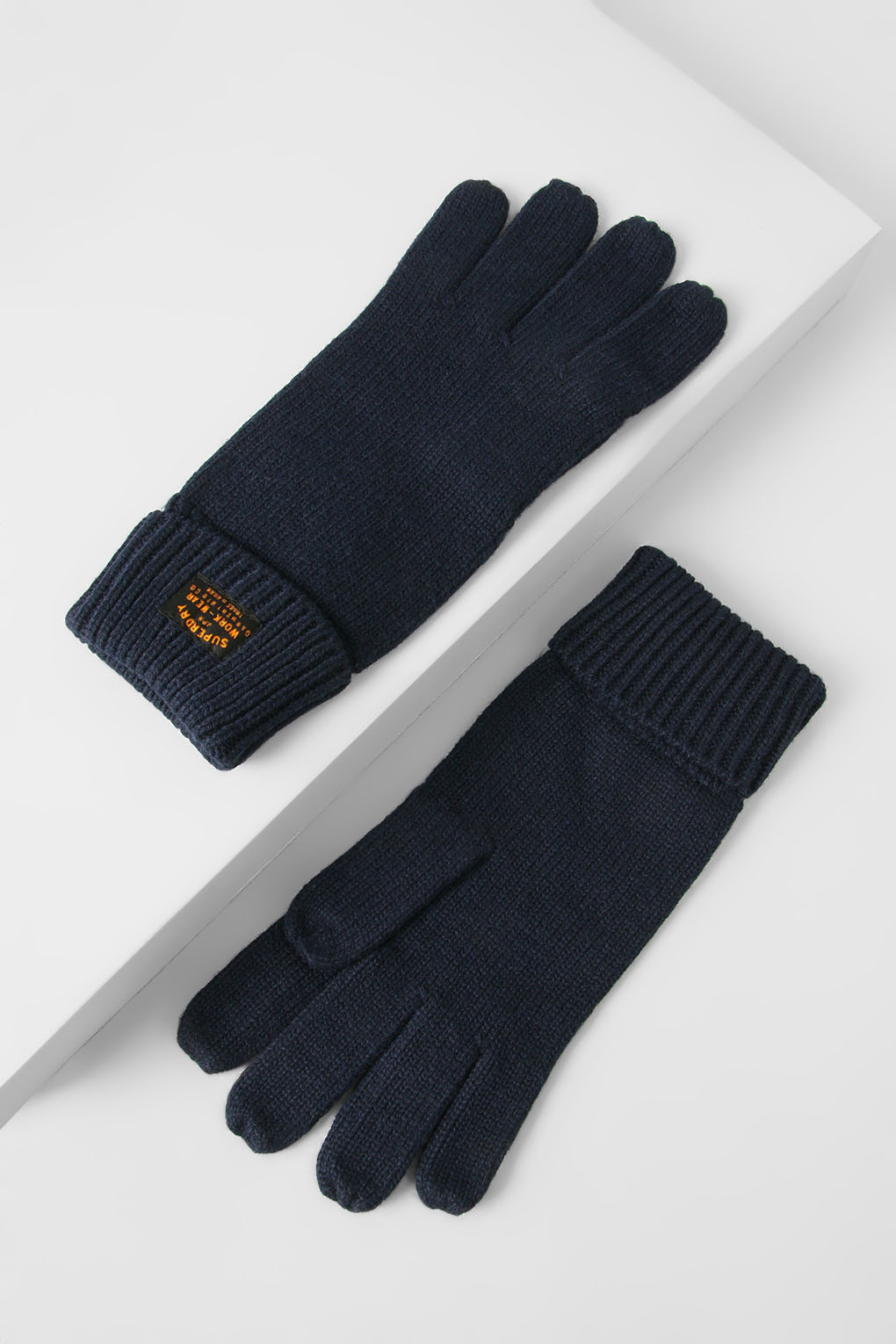 

Перчатки мужские Superdry M9310036A, темно-синий, M9310036A