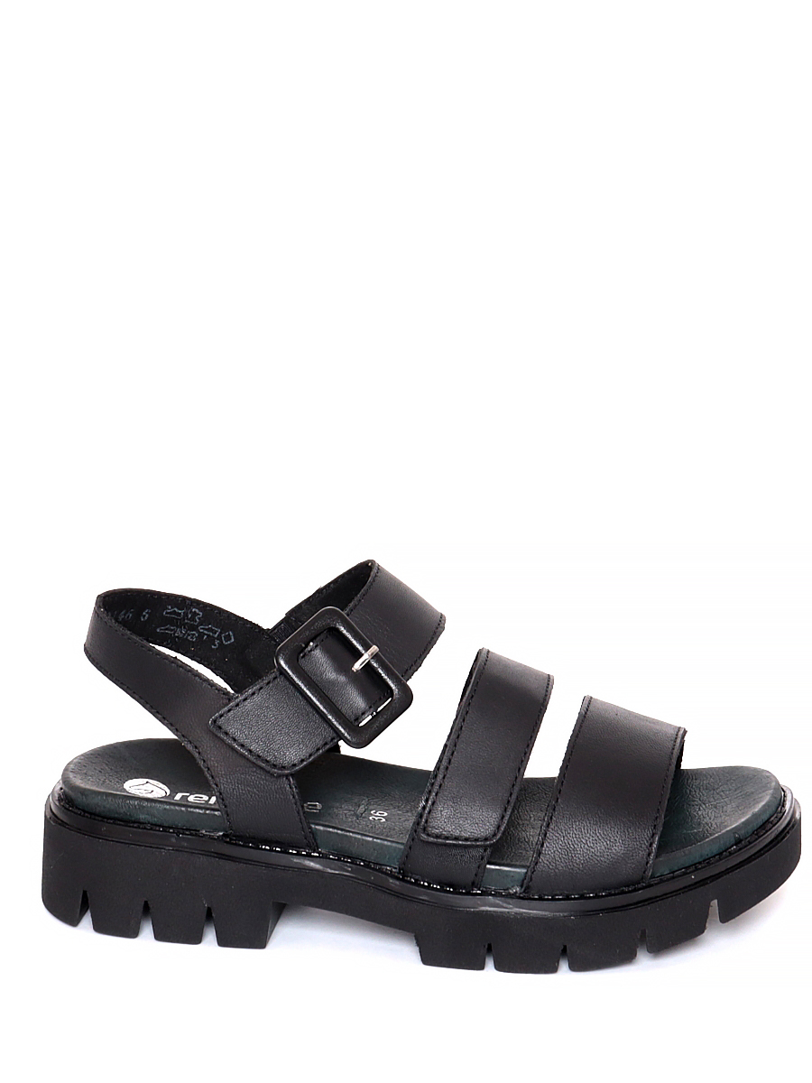 

Босоножки женские REMONTE D7957-00 черные 41 RU, Черный, D7957-00